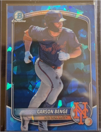 2025 Bowman Chrome Prospects #BDC-138 Carson Benge — front