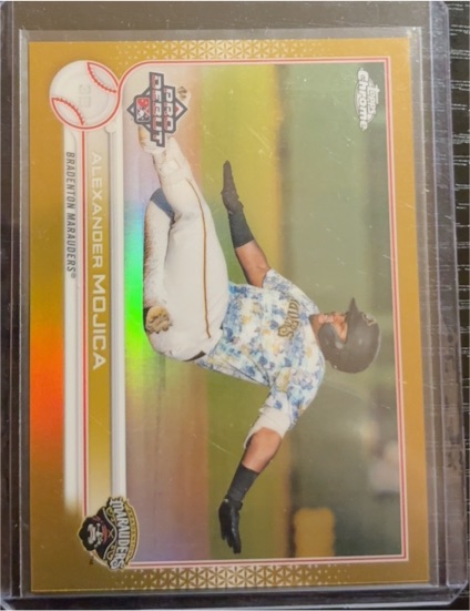 2022 Topps Chrome Pro Debut #PDC-43 Alexander Mojica — front