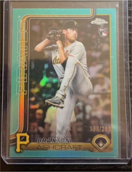 2025 Topps Chrome Update #USC142 Braxton Ashcraft — front