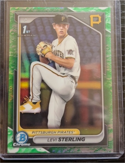 2024 Bowman Chrome #BDC-83 Levi Sterling — front