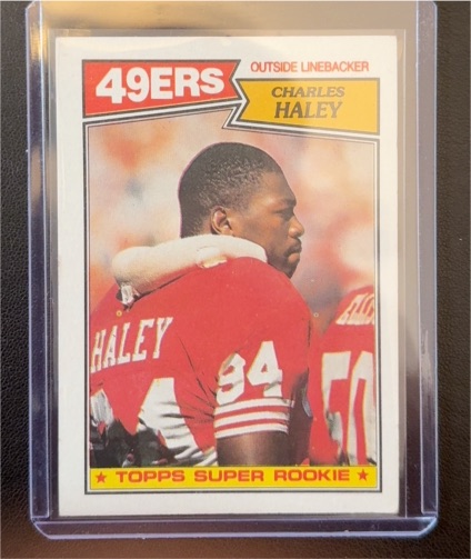 1987 Topps #125 Charles Haley — front
