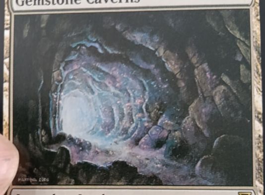 2006 Magic: The Gathering #274 Gemstone Caverns — front