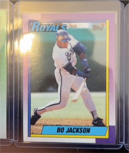 1990 Topps #300 Bo Jackson — front