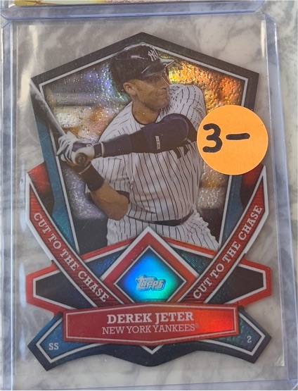 2013 Topps Cut to the Chase #CTC-3 Derek Jeter — front
