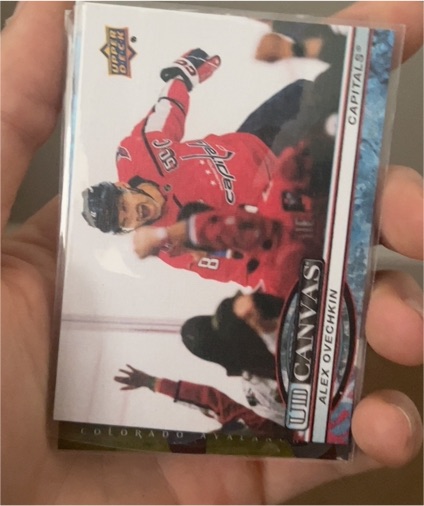 2025-26 Upper Deck Series 1 UD Canvas #C-35 Alex Ovechkin — front