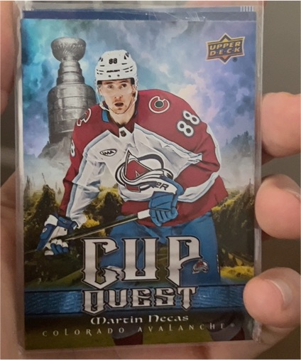 2025-26 Upper Deck Series 1 #CQ-3 Martin Necas — front