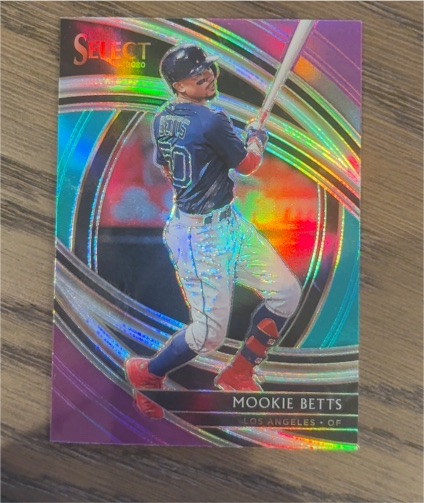 2020 Panini Select #118 Mookie Betts — front