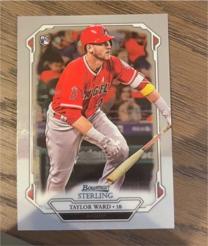 2019 Bowman Sterling #BSR-77 Taylor Ward — front