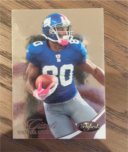 2012 Panini Certified #75 Victor Cruz — front