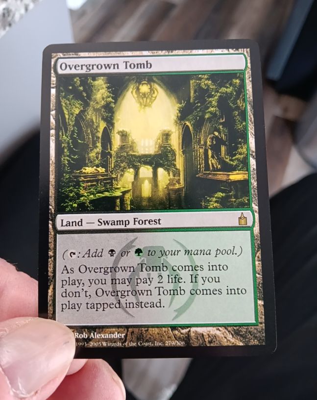 2005 Magic: The Gathering #279 Overgrown Tomb — front