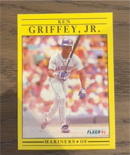 1991 Fleer #450 Ken Griffey Jr. — front