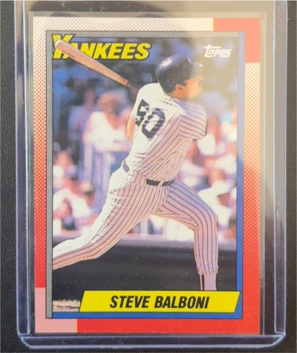 1990 Topps #716 Steve Balboni — front