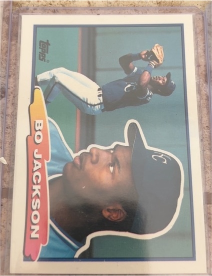 1988 Topps Big #49 Bo Jackson — front