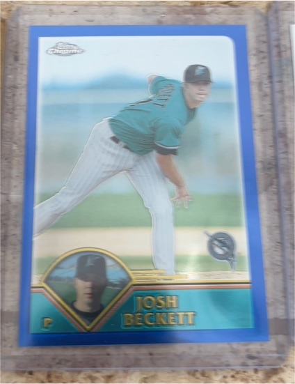 2003 Topps Chrome #44 Josh Beckett — front