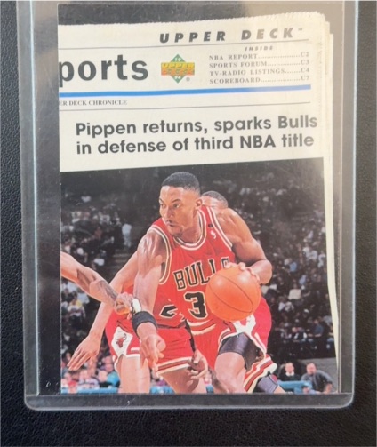 1993-94 Upper Deck Special Edition #202 Scottie Pippen — front