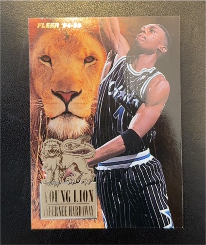 1994-95 Fleer #2 Anfernee Hardaway Young Lion Insert — front