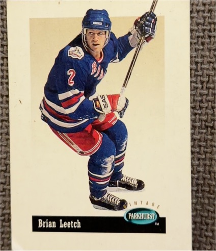 1994-95 Parkhurst Vintage #V15 Brian Leetch — front