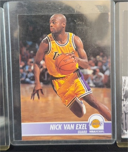 1994-95 NBA Hoops #105 Nick Van Exel — front