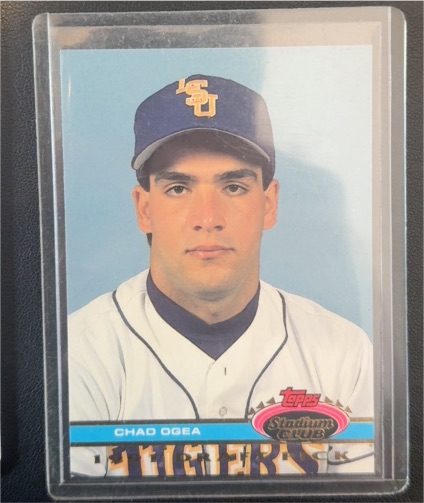1991 Topps Stadium Club Skydome #133 Chad Ogea — front