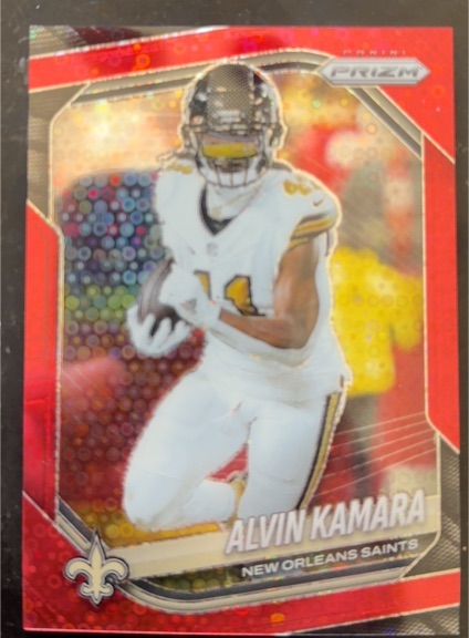 2025 Panini Prizm #190 Alvin Kamara — front