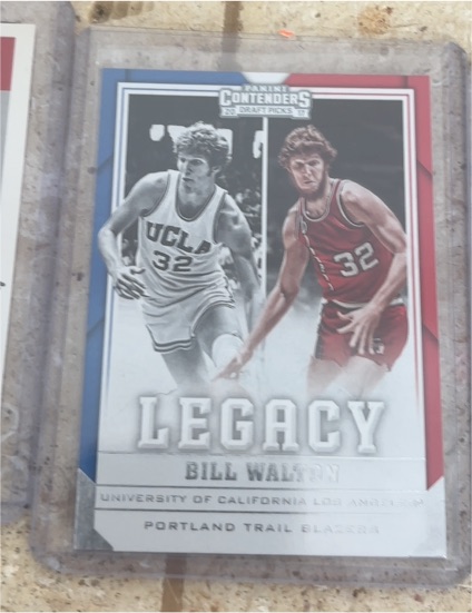2017 Panini Contenders Draft Picks Legacy #10 Bill Walton — front