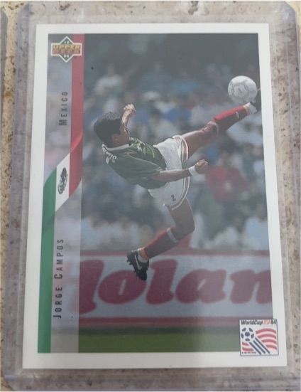 1994 Upper Deck World Cup #30 Jorge Campos — front