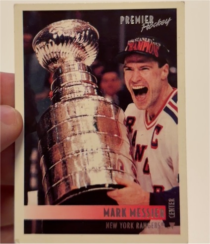 1993-94 Topps Premier #430 Mark Messier — front