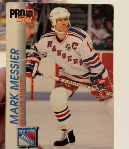 1992-93 Pro Set #111 Mark Messier — front