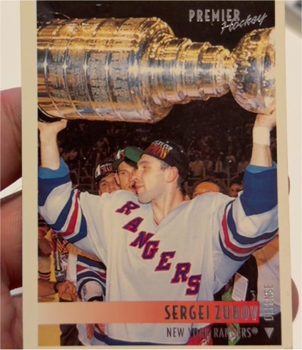 1993-94 Topps Premier #217 Sergei Zubov — front