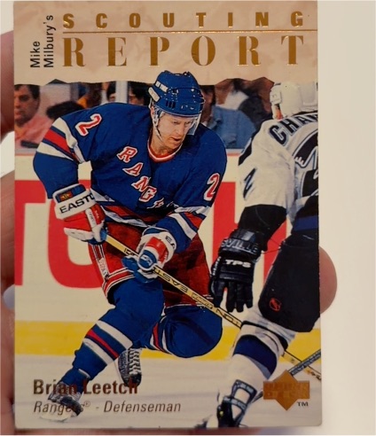 1995-96 Upper Deck #236 Brian Leetch — front