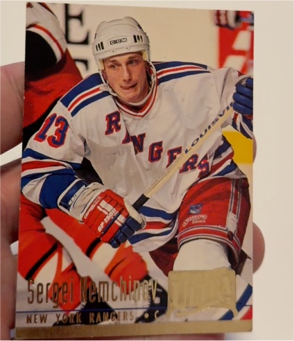 1994-95 Pinnacle #220 Sergei Nemchinov — front
