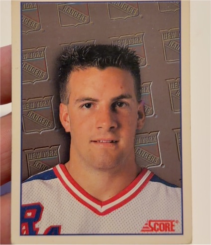1992-93 Score #506 Tony Amonte New York Rangers — front