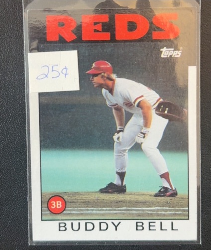 1986 Topps #285 Buddy Bell Cincinnati Reds — front