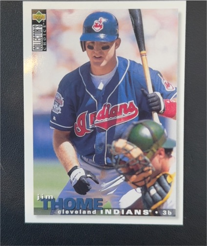 1995 Upper Deck Collector's Choice #268 Jim Thome — front