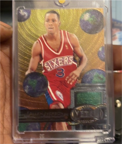 1997-98 Skybox Metal Universe #20 Allen Iverson — front