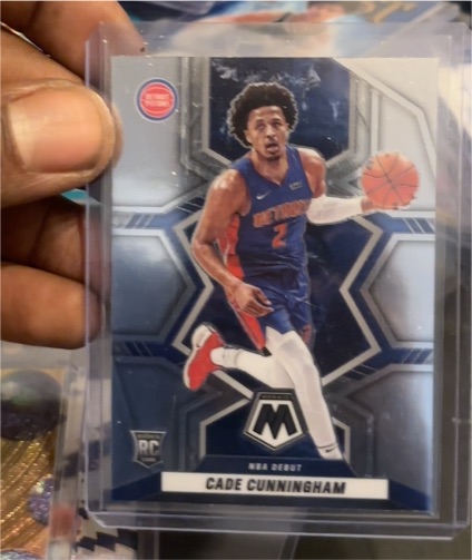 2021-22 Panini Mosaic NBA Debut #261 Cade Cunningham — front