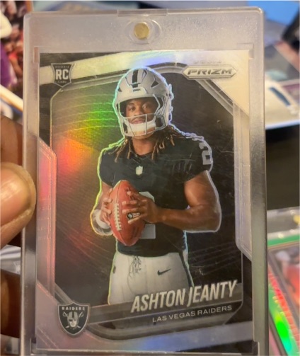 2025 Panini Prizm #421 Ashton Jeanty — front