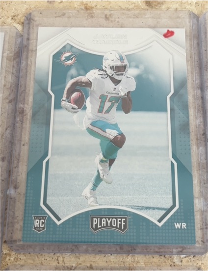 2021 Panini Playoff #206 Jaylen Waddle — front