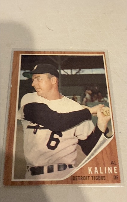 1962 Topps #150 Al Kaline — front