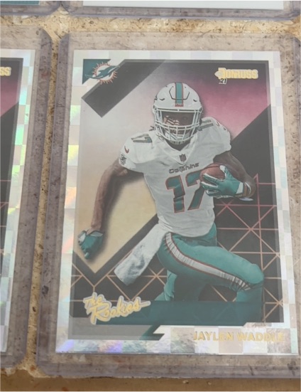 2021 Donruss The Rookies #TR-JWA Jaylen Waddle — front