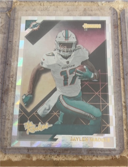 2021 Donruss The Rookies #TR-JWA Jaylen Waddle — front