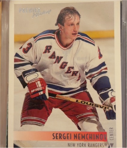 1991-92 Upper Deck #355 Sergei Nemchinov — front