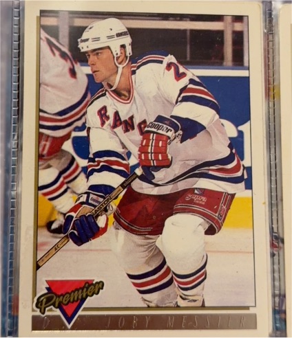1993-94 Topps Premier #522 Joby Messier — front