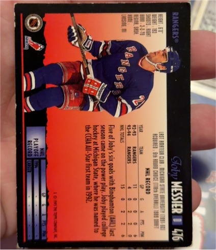 1992-93 Pro Set #111 Mark Messier — front