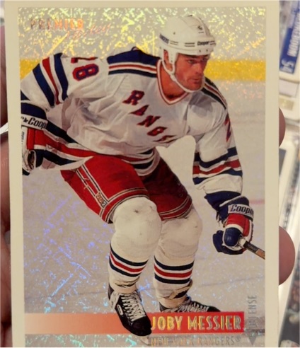 1994-95 Topps Premier #476 Joby Messier — front