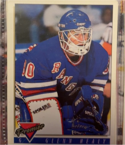 1993-94 Topps Premier #486 Glenn Healy — front