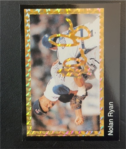 1993-1994 Nolan Ryan Sports Stars USA #1/10000 Gold Cracked Ice — front