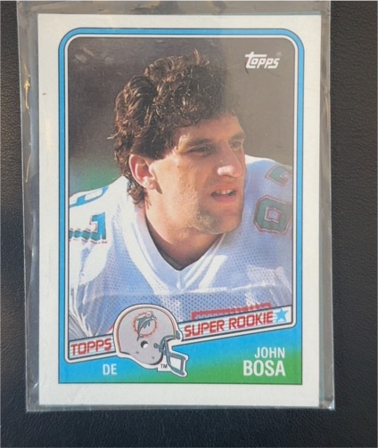 1988 Topps #198 John Bosa — front