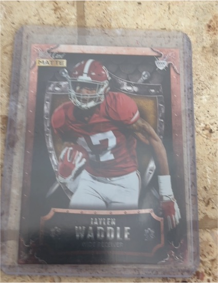 2021 Wild Card Matte Weekend Warrior #MWW-12 Jaylen Waddle — front