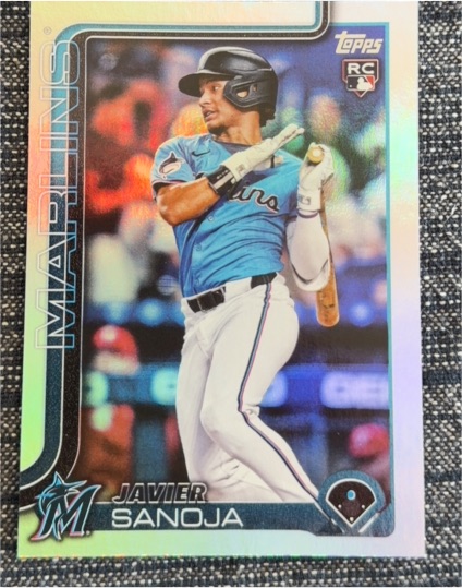 2025 Topps Series 2 #653 Javier Sanoja — front